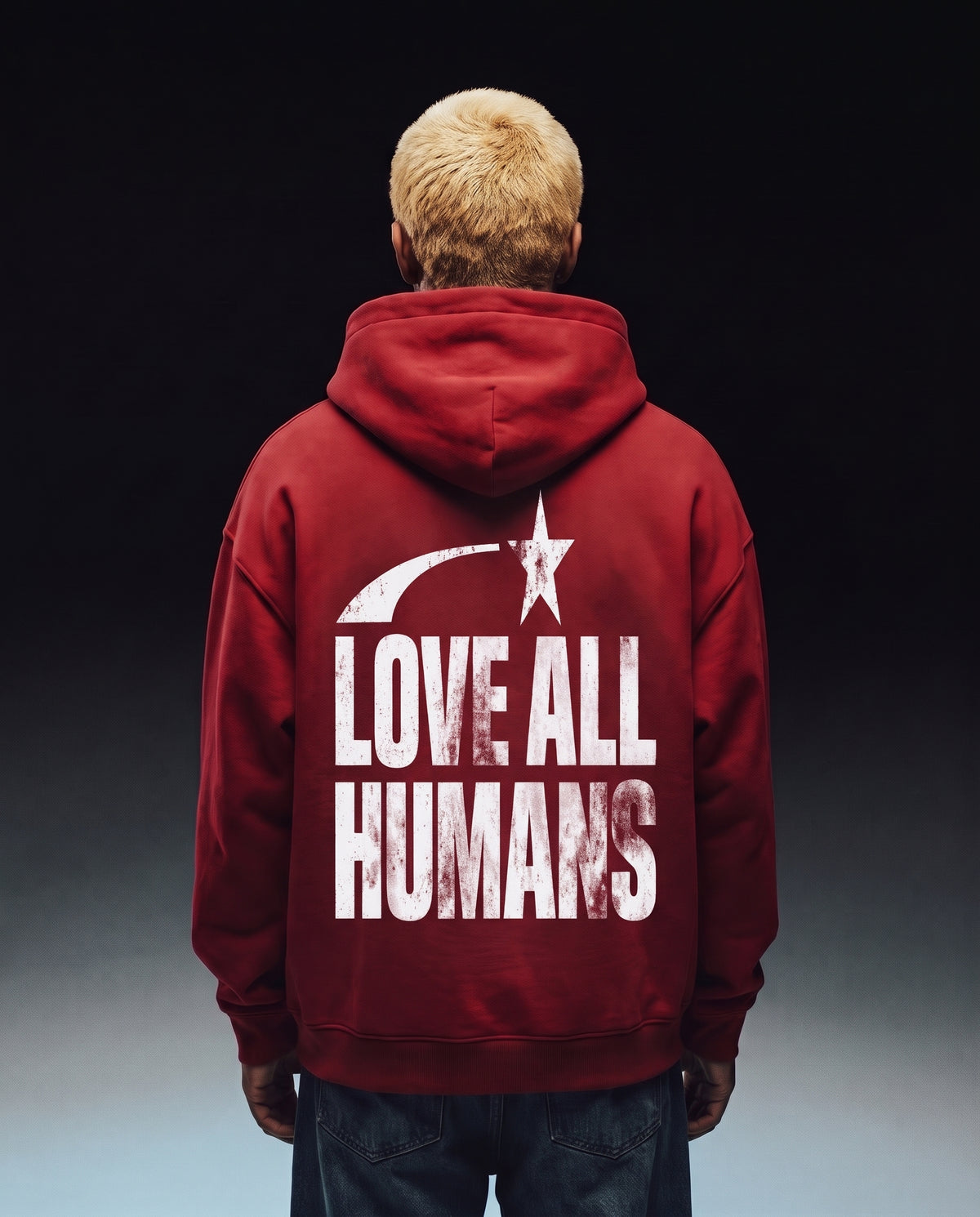 LOVE ALL HUMANS HOODIE-thumbmail-1