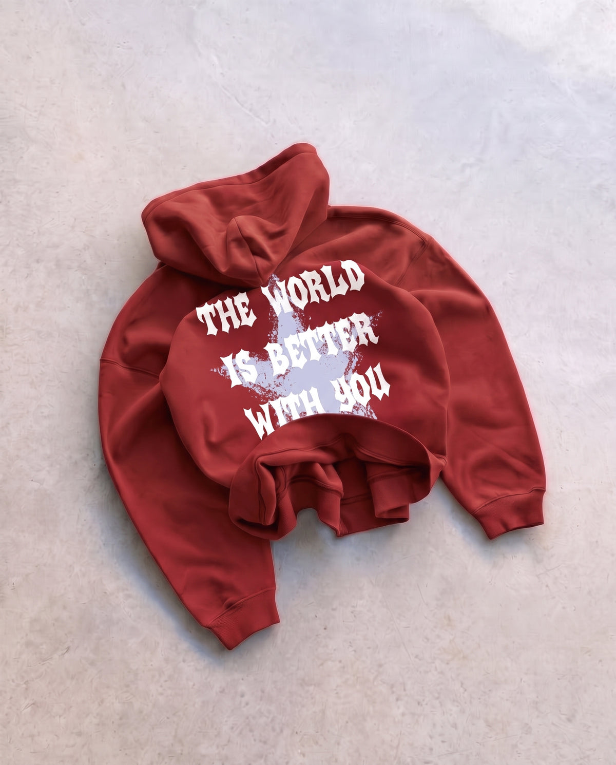 THE WORLD IS BETTER WITH YOU IN IT HOODIE-thumbmail-3
