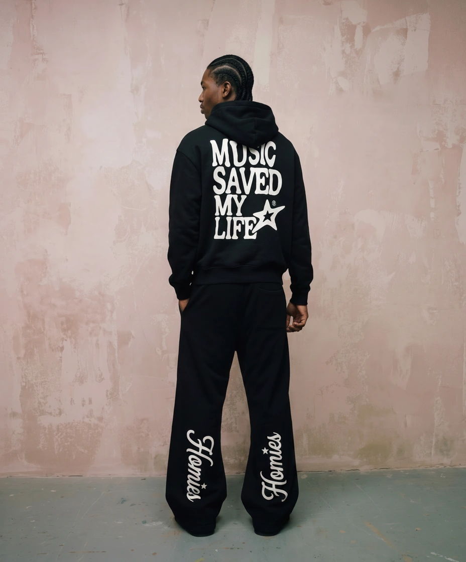 MUSIC SAVED MY LIFE HOODIE-4