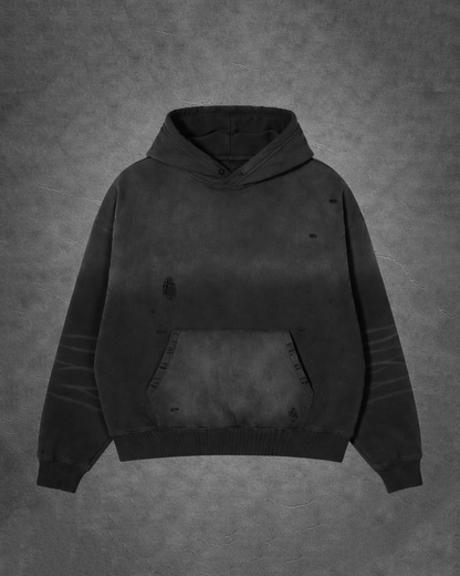 GOD HOODIE (DISTRESSED)