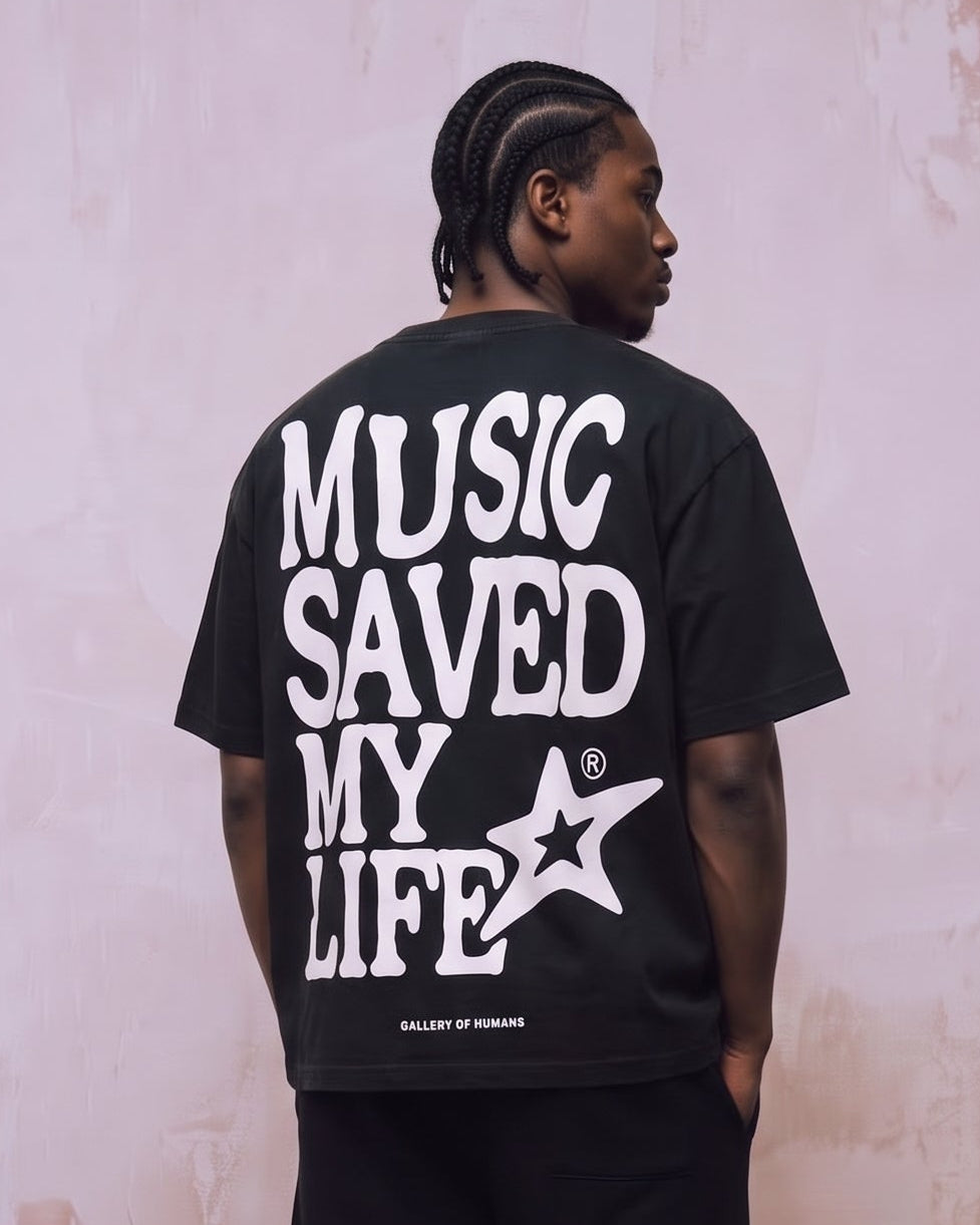 MUSIC SAVED MY LIFE TEE