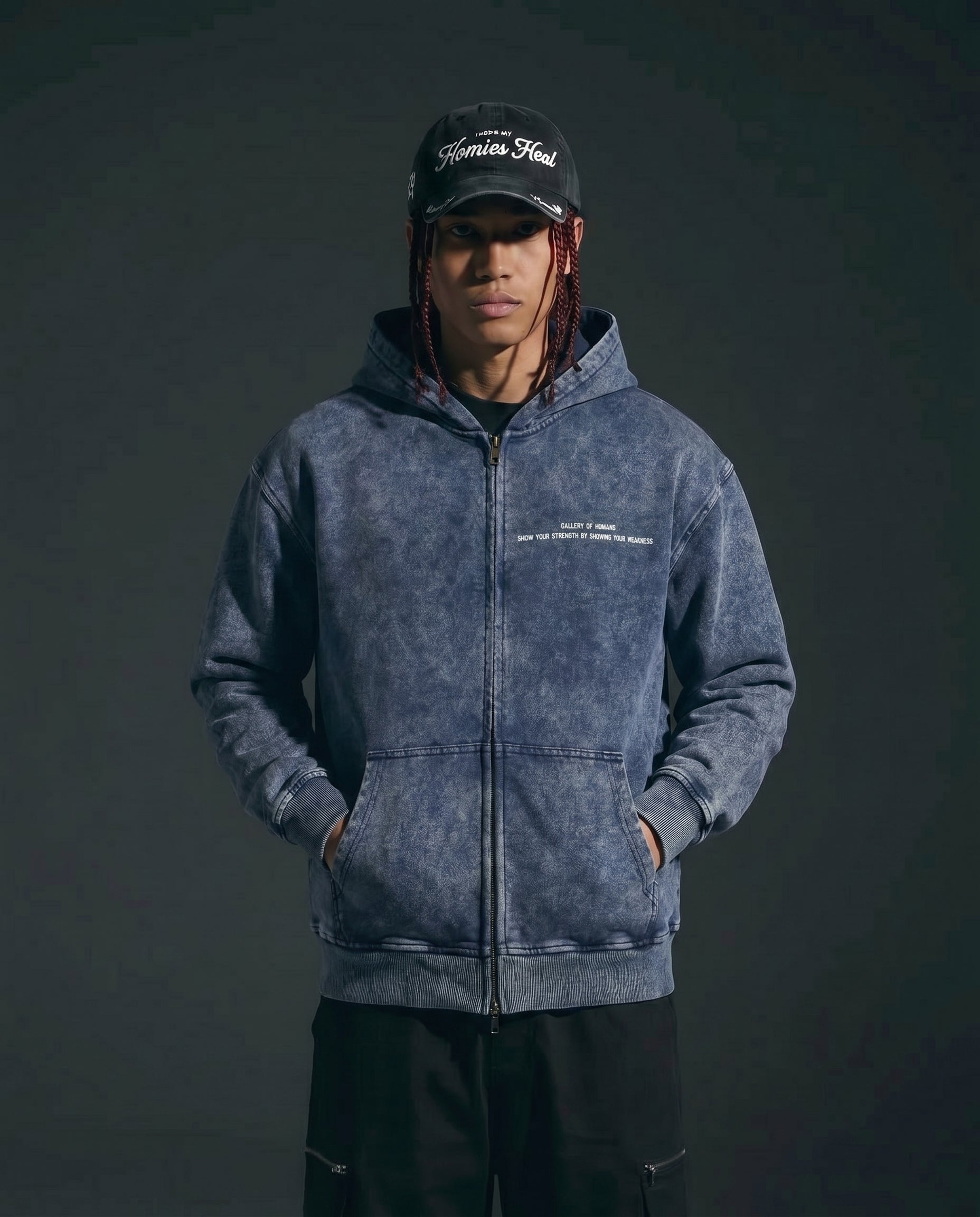 THUG TEARS ZIP UP-4
