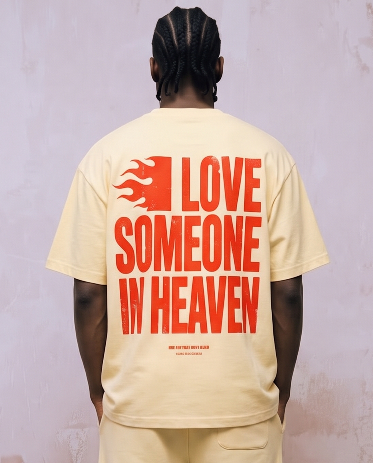 I LOVE SOMEONE IN HEAVEN TEE