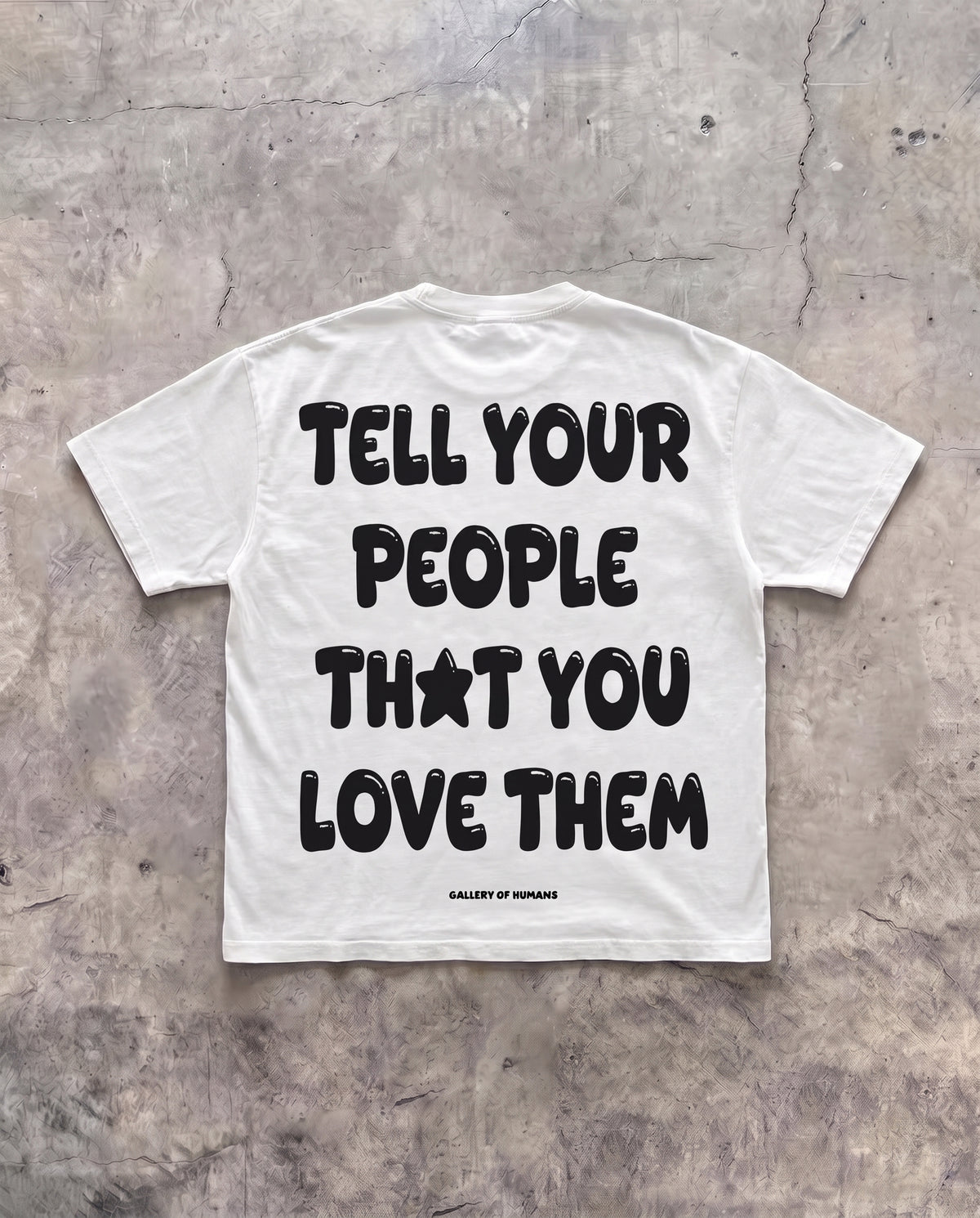 LIEBE DEINE MITMENSCHEN T-SHIRT (CREME)-thumbmail-2
