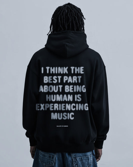 MUSIC HOODIE (DISTRESSED)