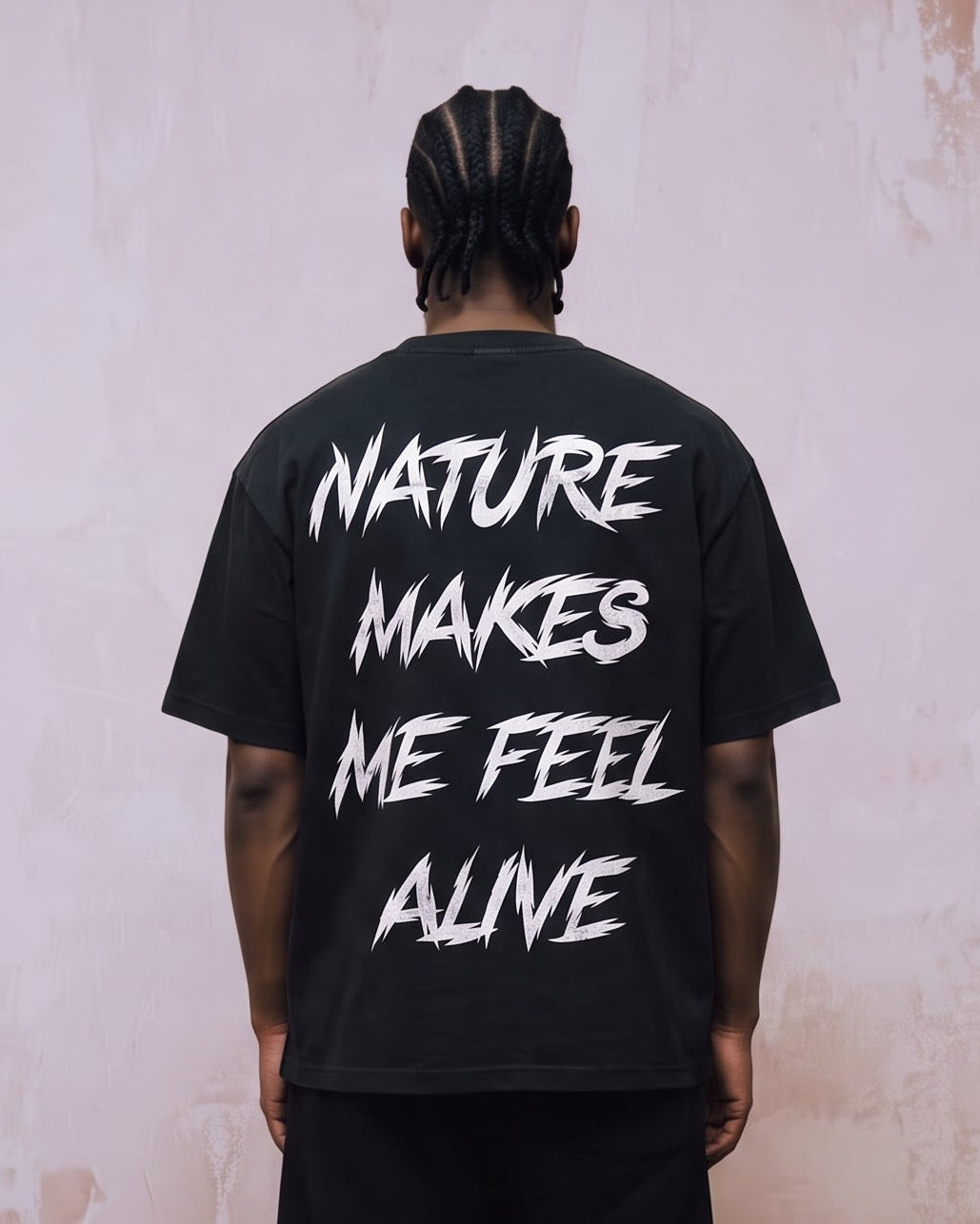 NATURE MAKES ME FEEL ALIVE TEE (FRÜHZUGANG)