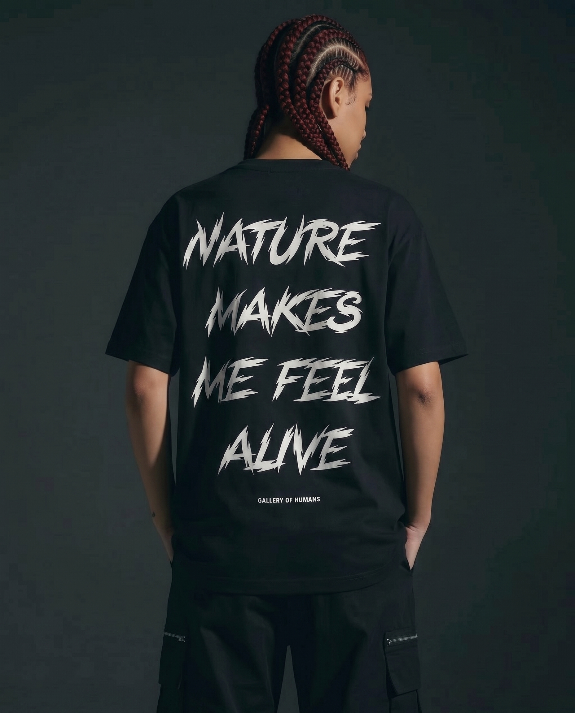 NATURE MAKES ME FEEL ALIVE TEE