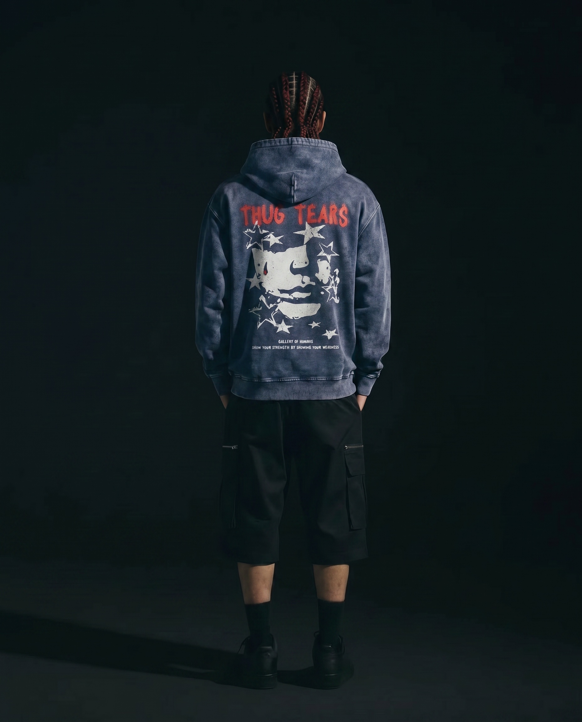 THUG TEARS ZIP UP