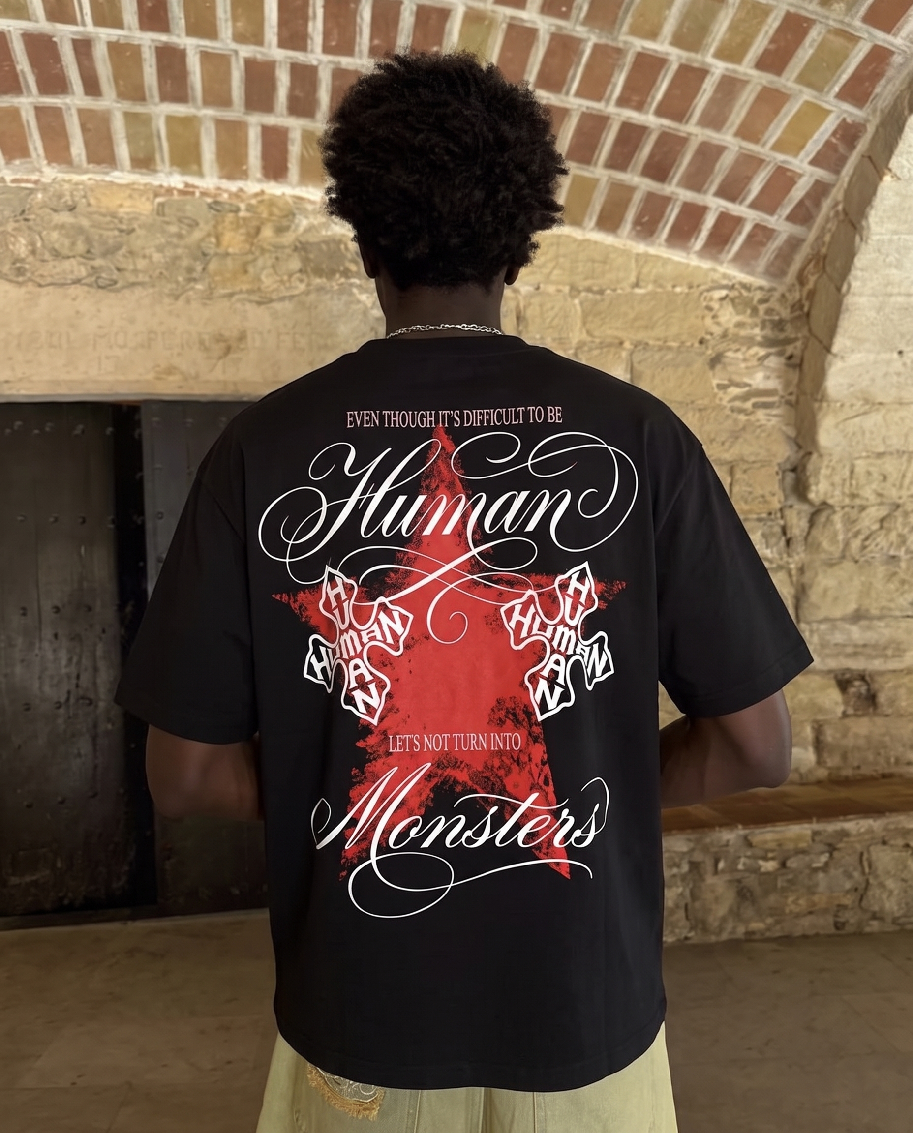 BE HUMAN TEE-3