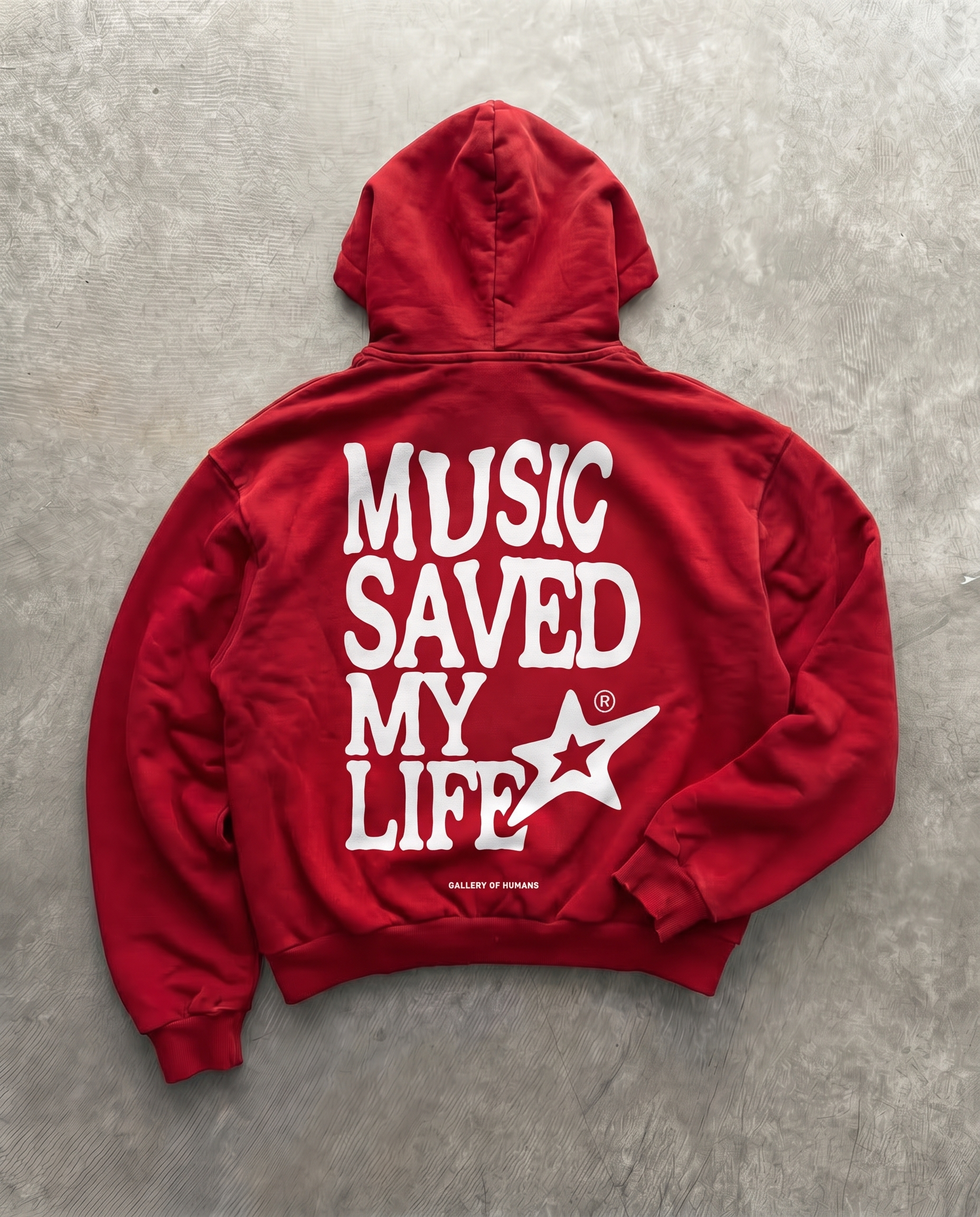 MUSIC SAVED MY LIFE HOODIE