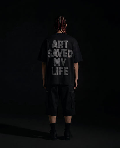 T-SHIRT "ART SAVED MY LIFE" (EARLY ACCESS)