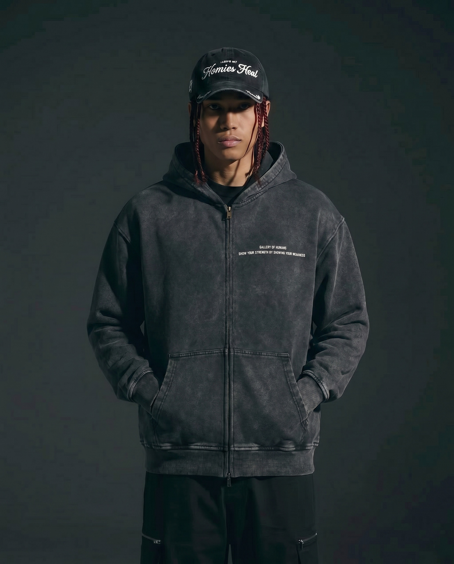 THUG TEARS ZIP UP (VORABZUGANG)