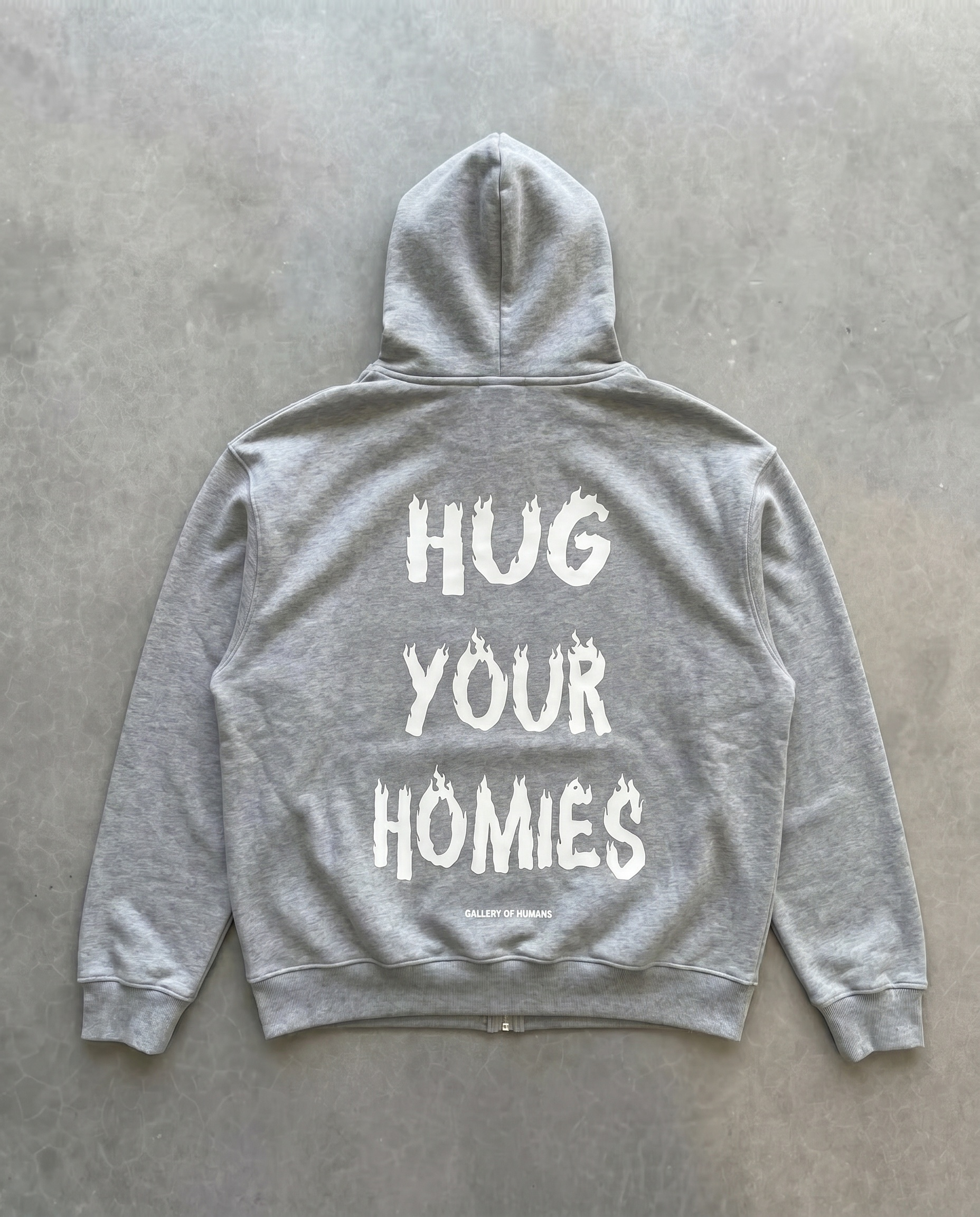 HUG YOUR HOMIES ZIP-8