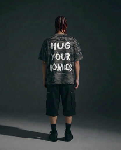 UMARME DEINE HOMIES CAMO T-SHIRT (EARLY ACCESS)