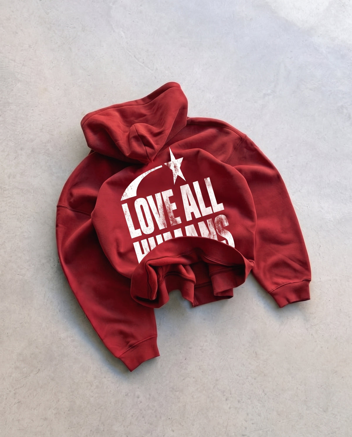 LOVE ALL HUMANS HOODIE-thumbmail-3