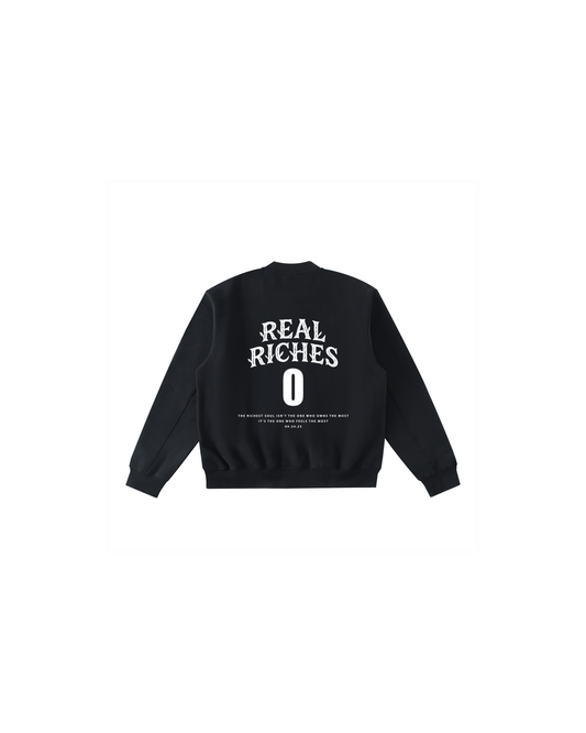 REAL RICHES FLEECED VARSITY